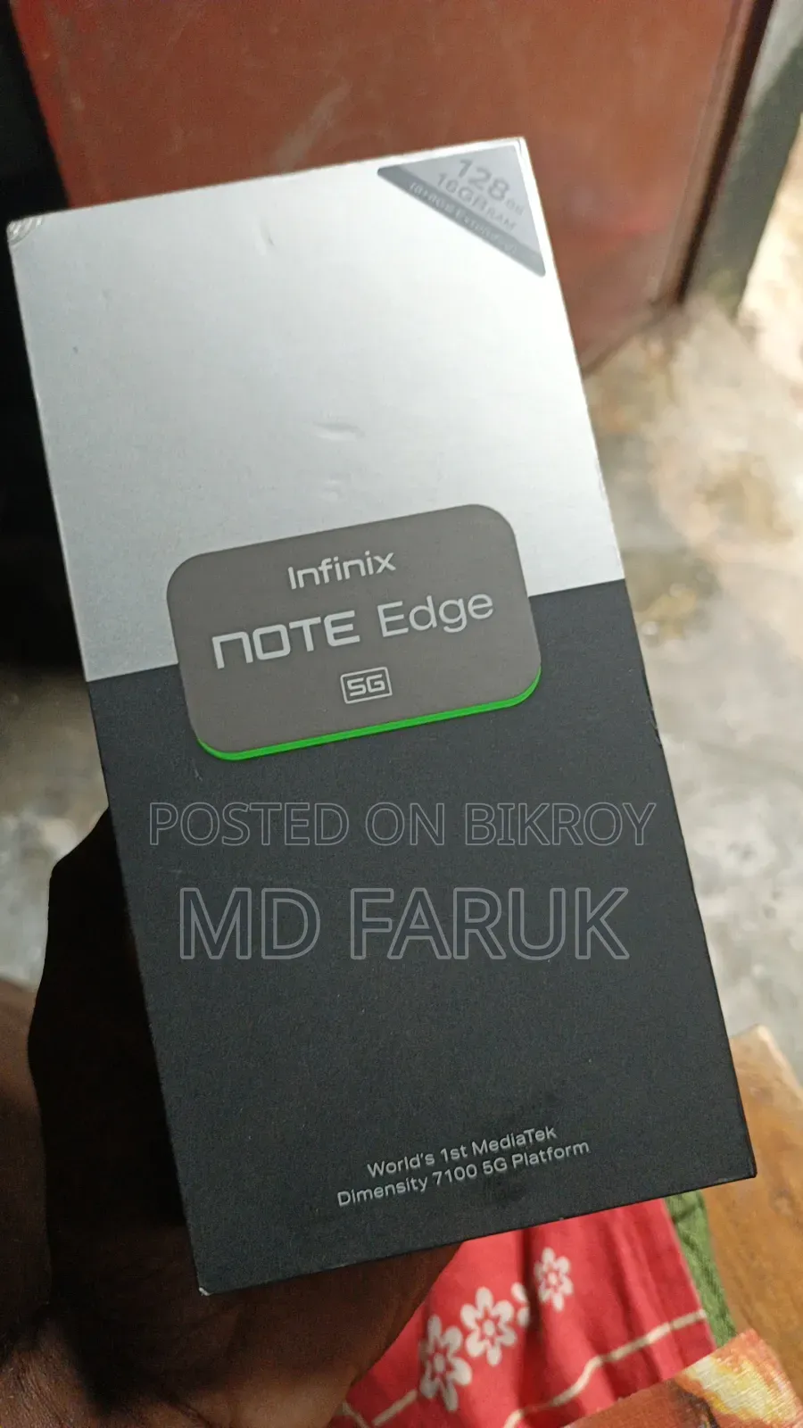 Infinix Note Edge 128 GB Blue