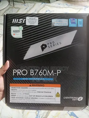 Msi Motherboard Msi Pro B760m P DDR 5