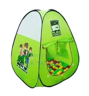Tent House With 50 PCS Plastic Balls