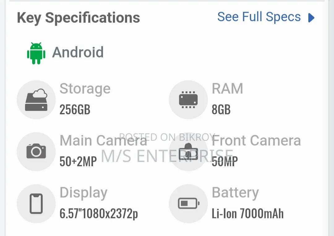 New Realme 15T 256 GB Black