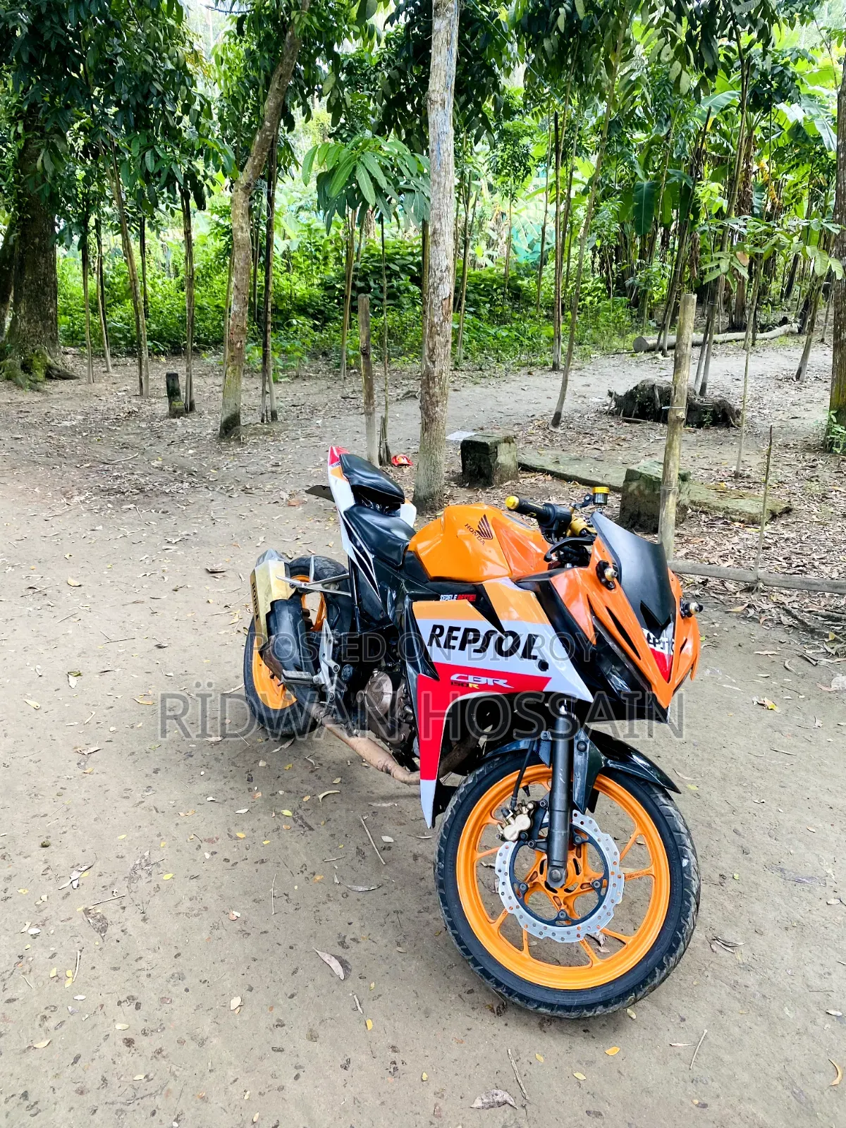Honda CBR 2018 Yellow
