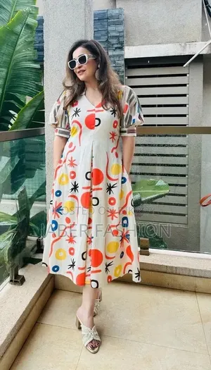 Exclusive Linen Embroidered One-Piece