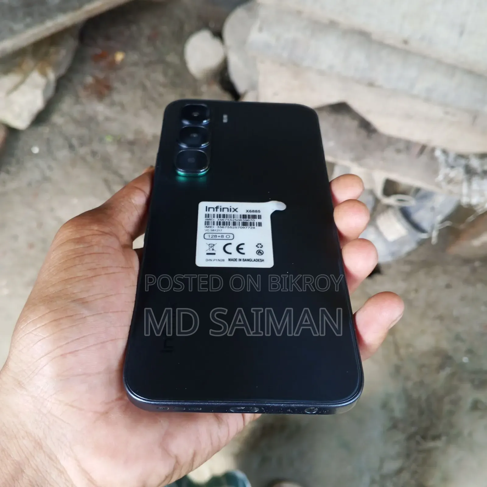 Infinix Hot 60 Pro 128 GB Black