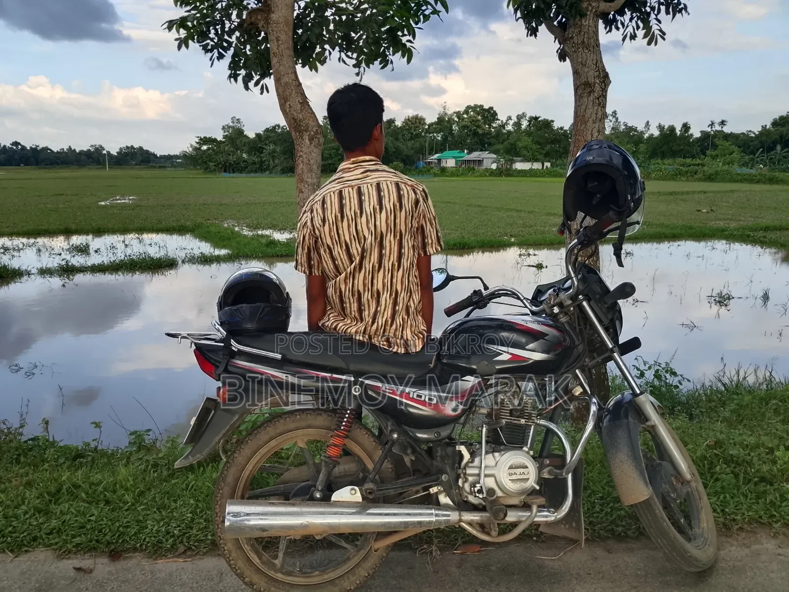 বাজাজ সিটি ১০০ ২০১৬ কালো