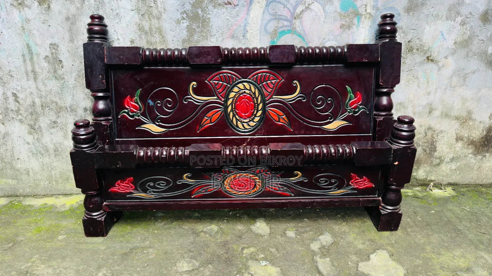 Used Wooden Bed for Sale