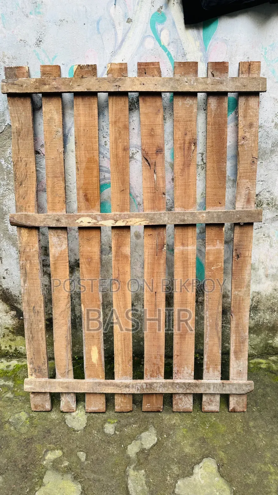 Used Wooden Bed for Sale