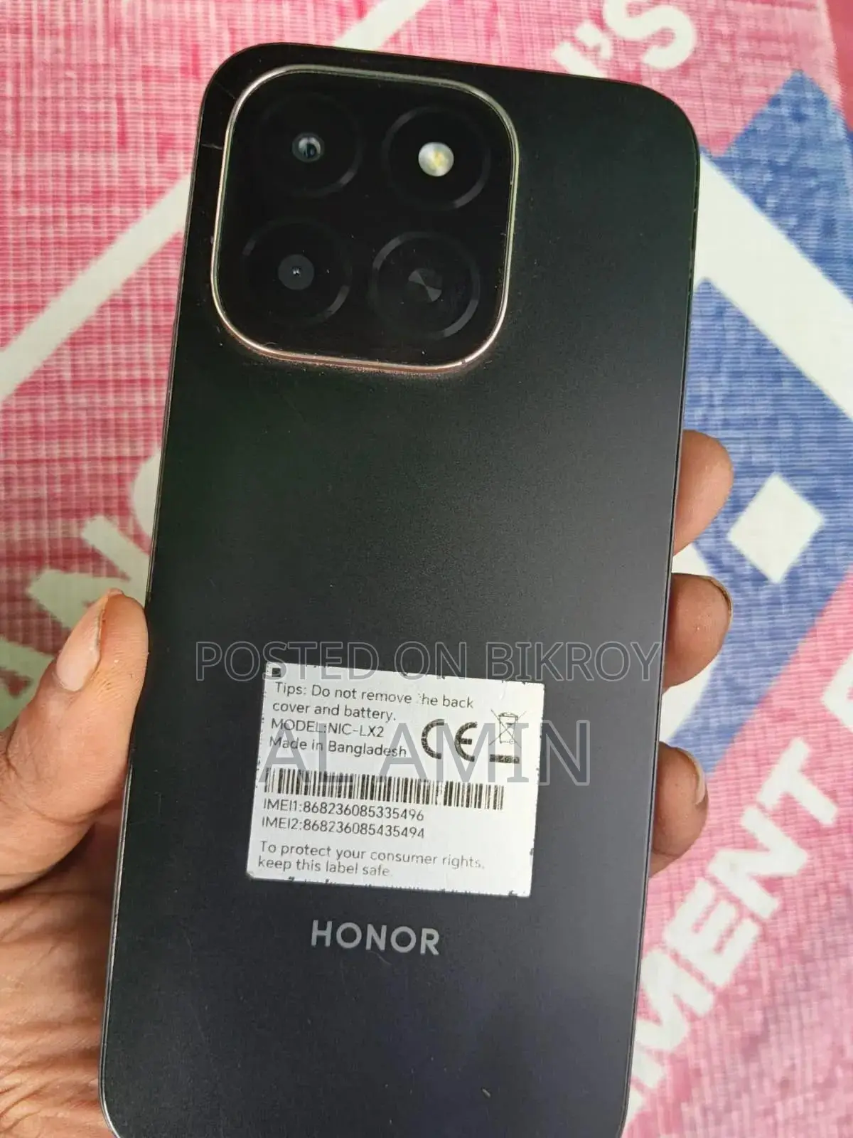 Honor X6C 128 GB Black