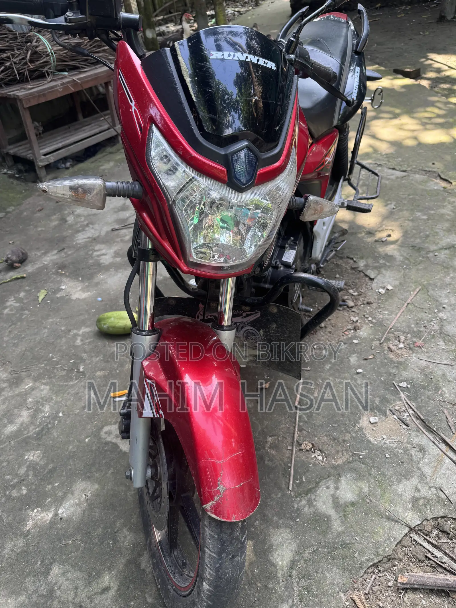 রানার টার্বো ১২৫ ২০১৯ লাল