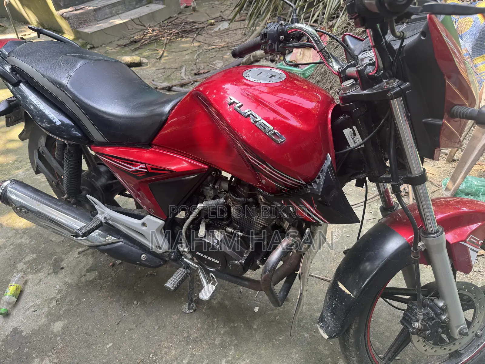 রানার টার্বো ১২৫ ২০১৯ লাল