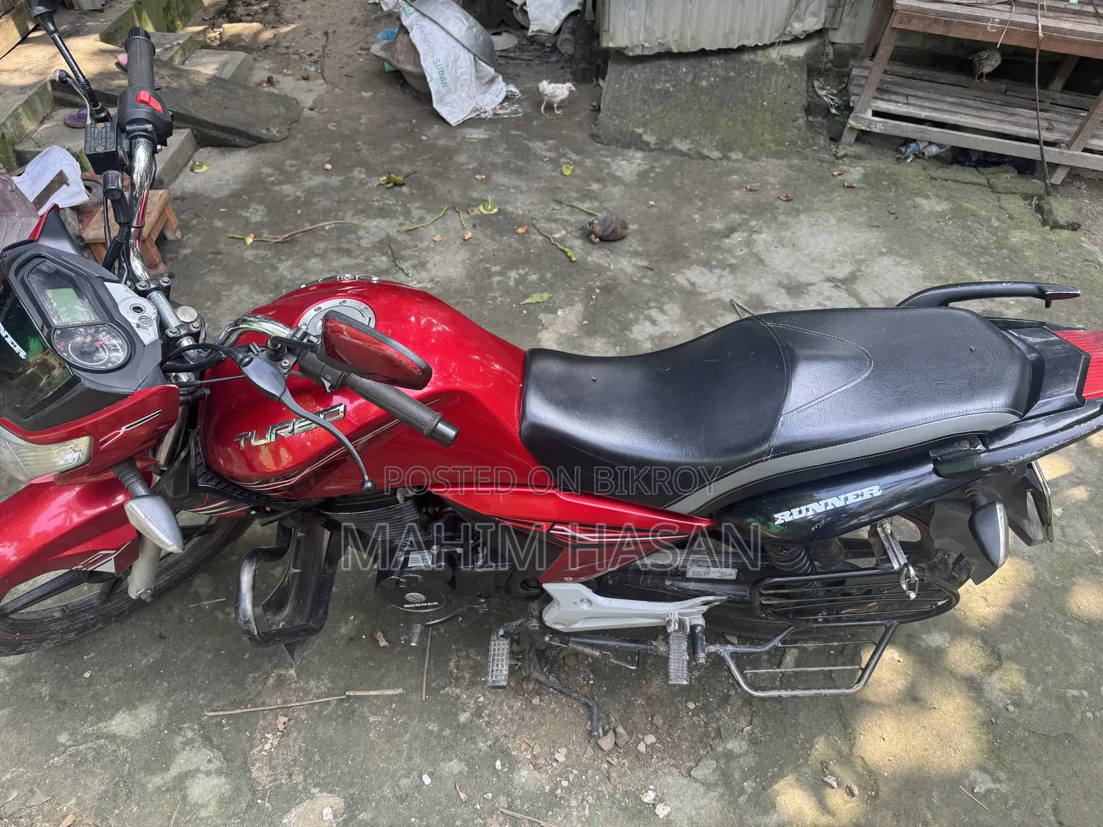 রানার টার্বো ১২৫ ২০১৯ লাল