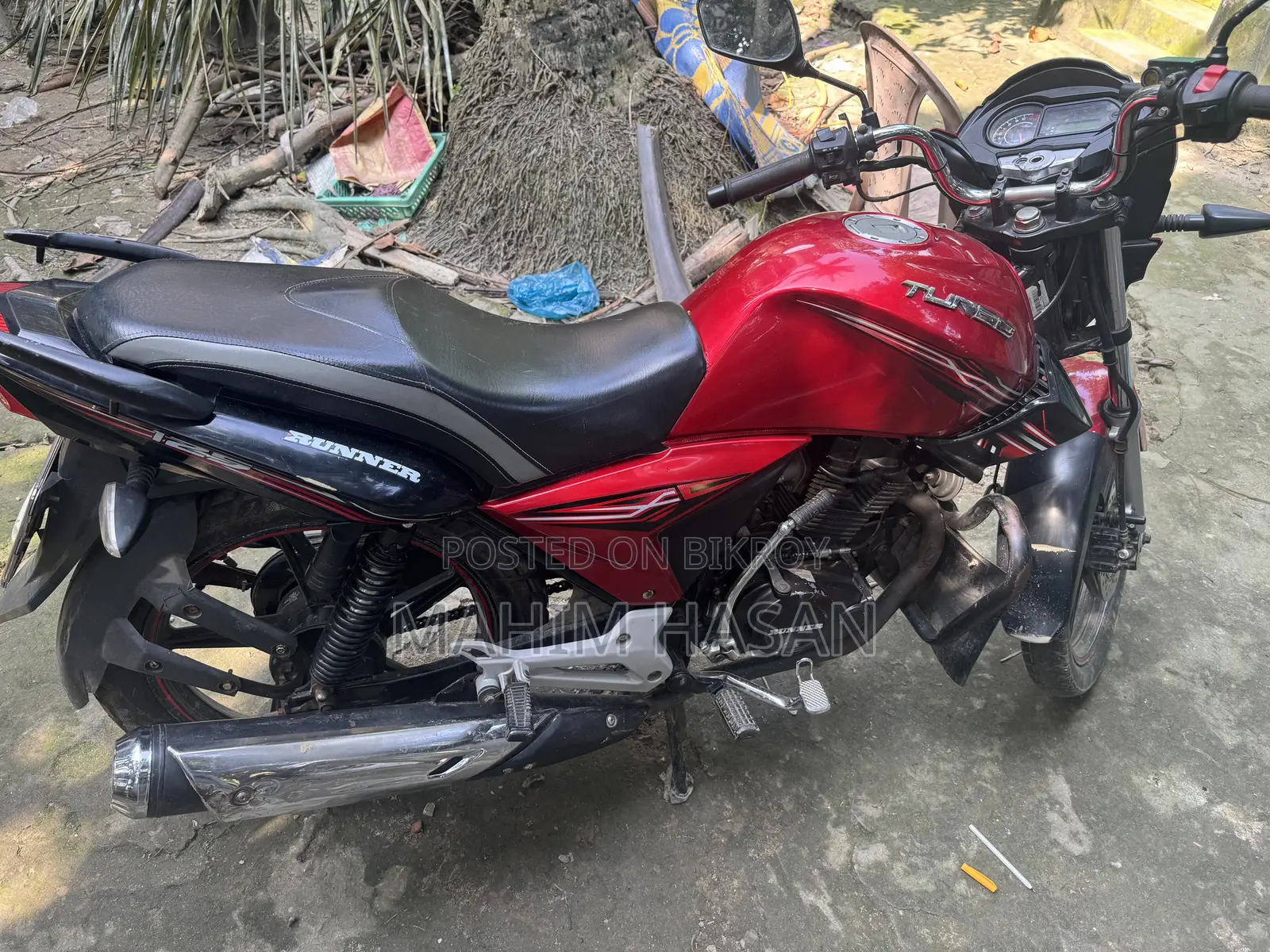 রানার টার্বো ১২৫ ২০১৯ লাল