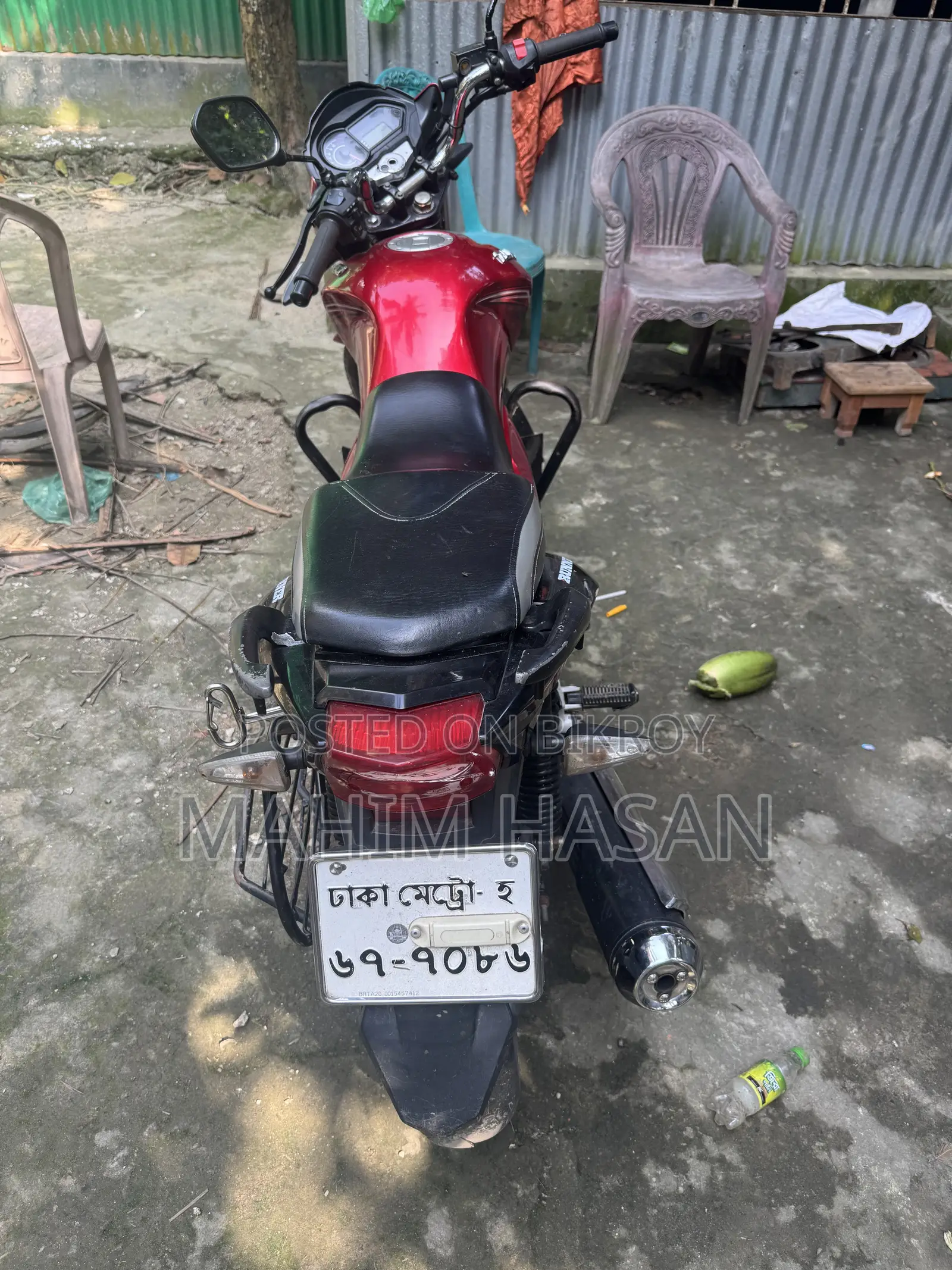 রানার টার্বো ১২৫ ২০১৯ লাল