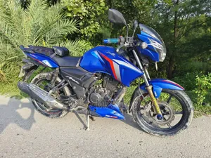 টিভিএস অ্যাপাচি আরটিআর ১৬০ ২ভি ২০২২ ব্লু