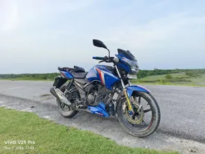 টিভিএস অ্যাপাচি আরটিআর ১৬০ ২ভি ২০২২ ব্লু