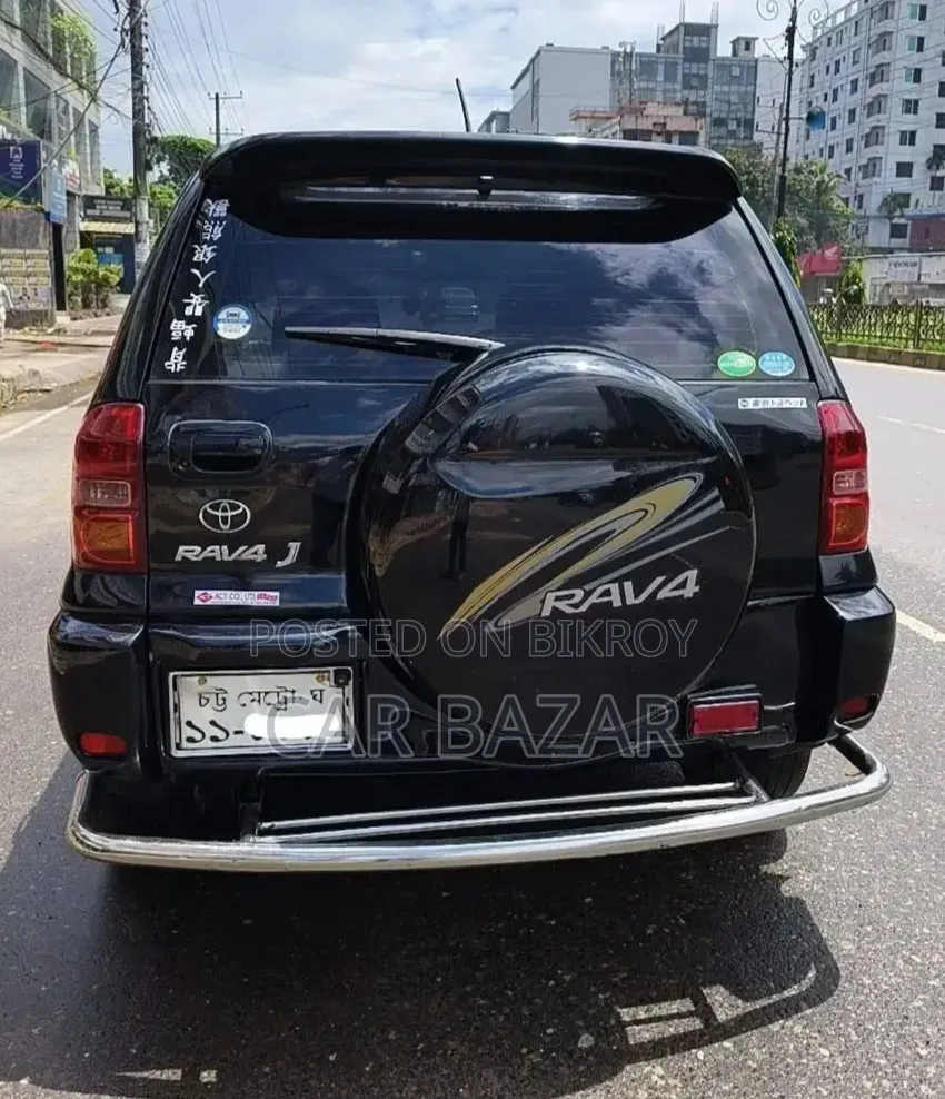 টয়োটা আরএভি৪ অটোমেটিক ২০০২ কালো