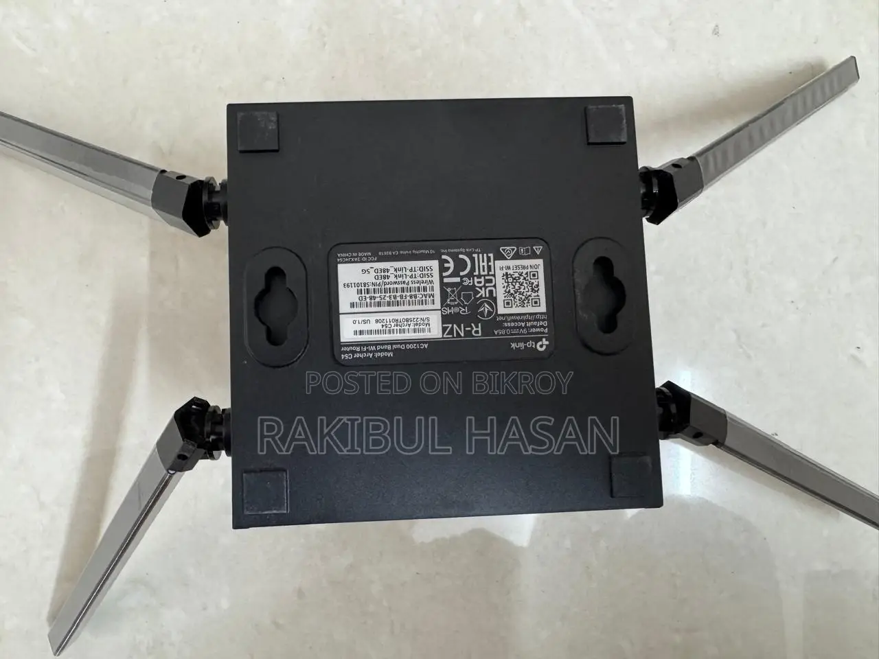 Router: TP-Link Archer C54