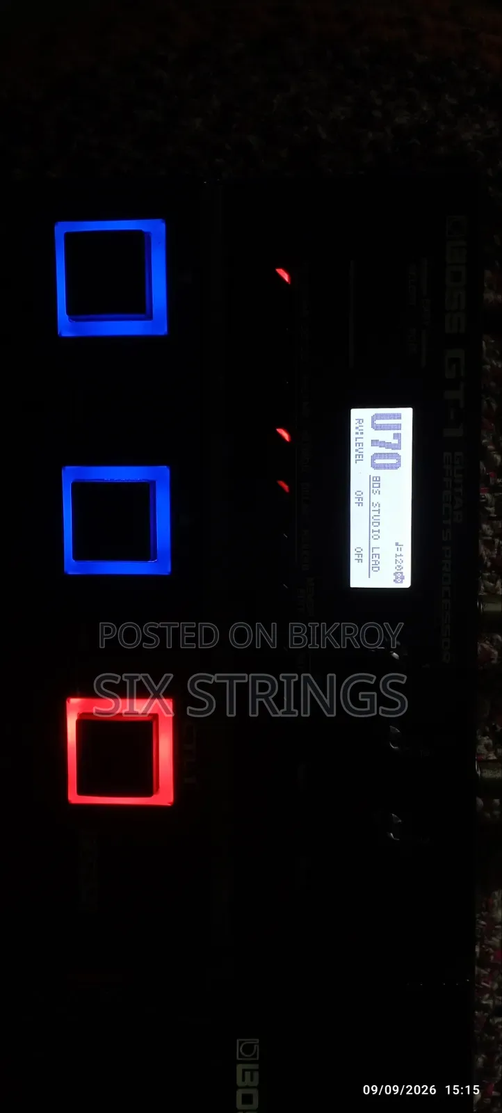 Boss GT-1 Guitar Processor