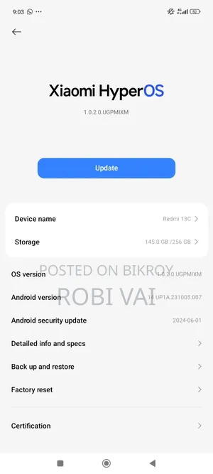 Xiaomi Redmi Note 13 256 GB Purple