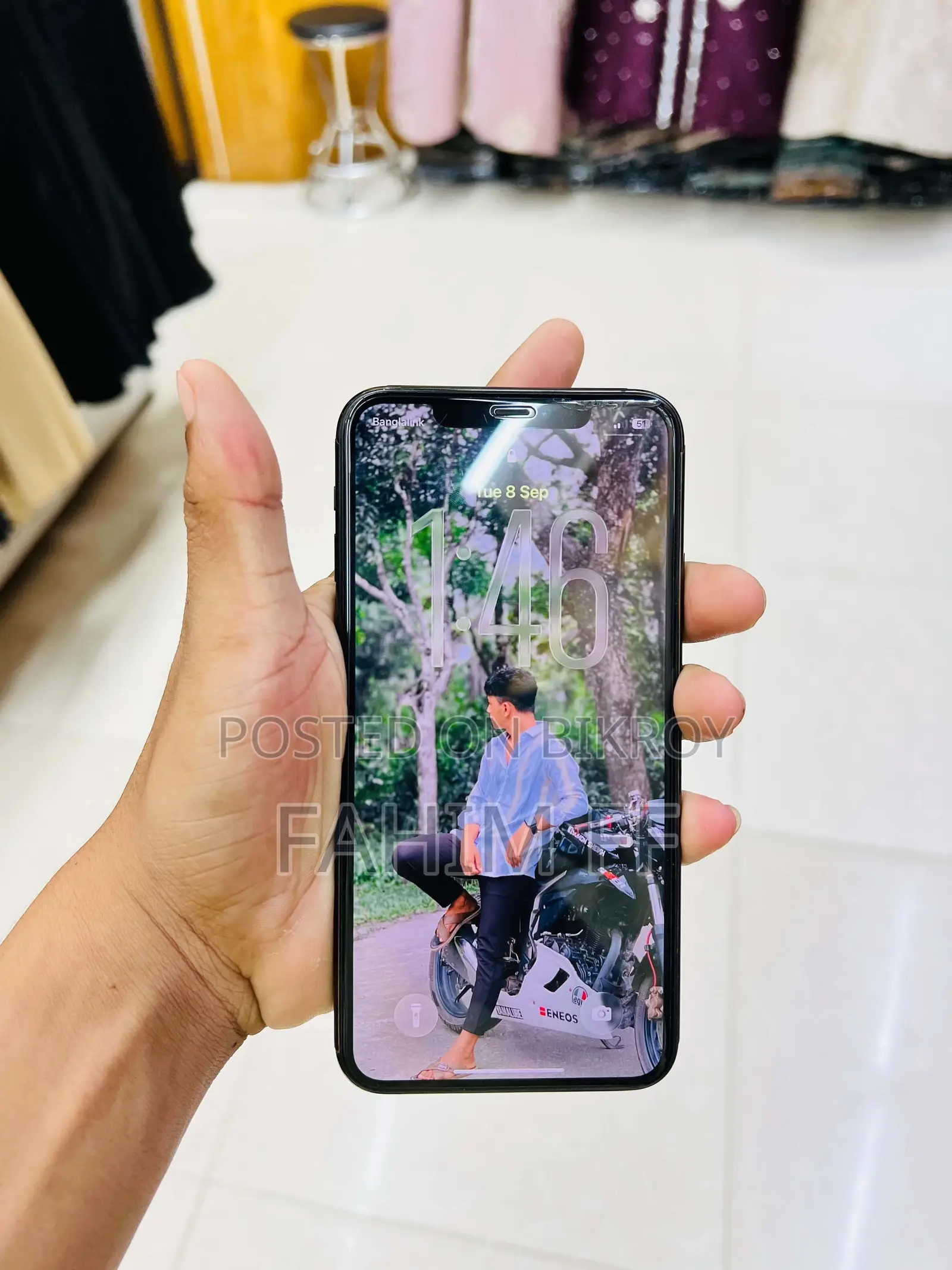অ্যাপল আইফোন ১১ প্রো ম্যাক্স ৬৪ জিবি ব্ল্যাক