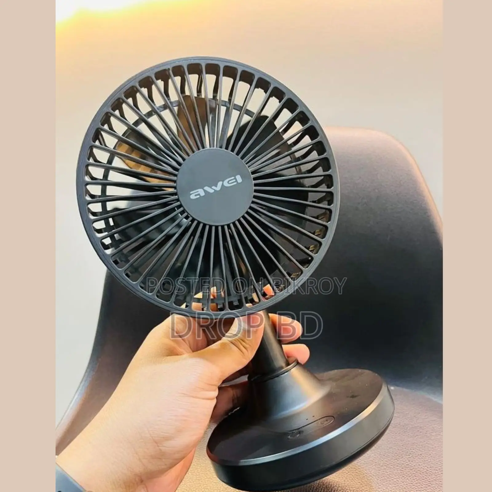 Awei F29 Compact Strong Wind Rechargeable Fan