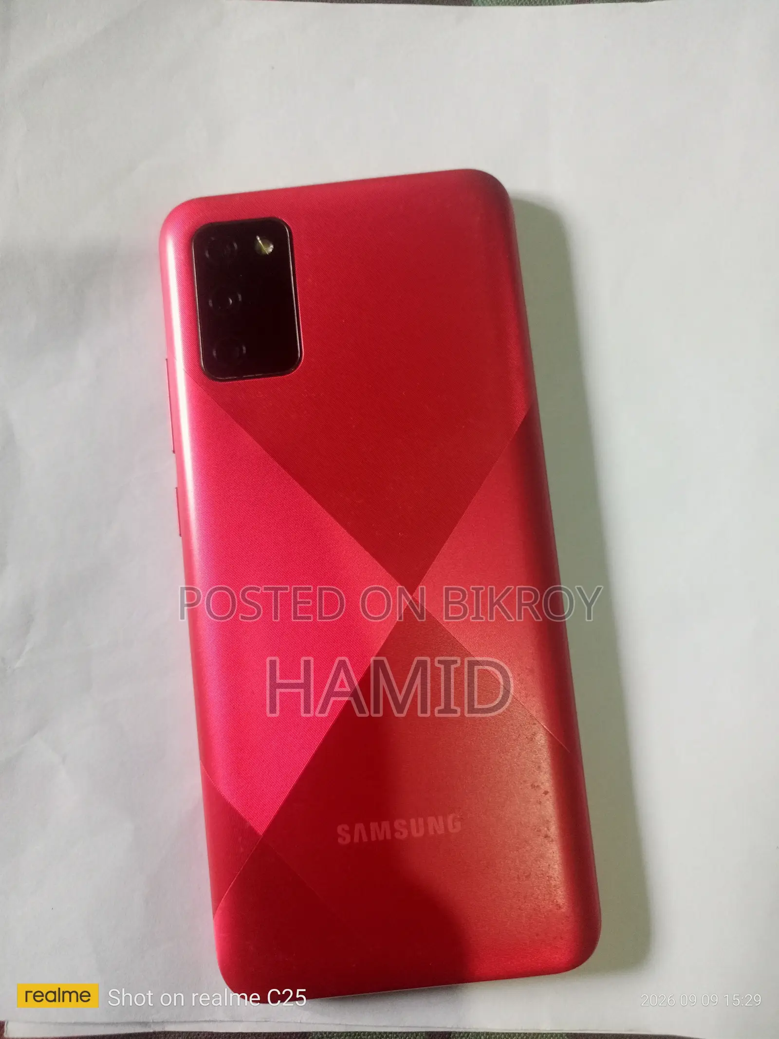 Samsung Galaxy M02s 64 GB Red