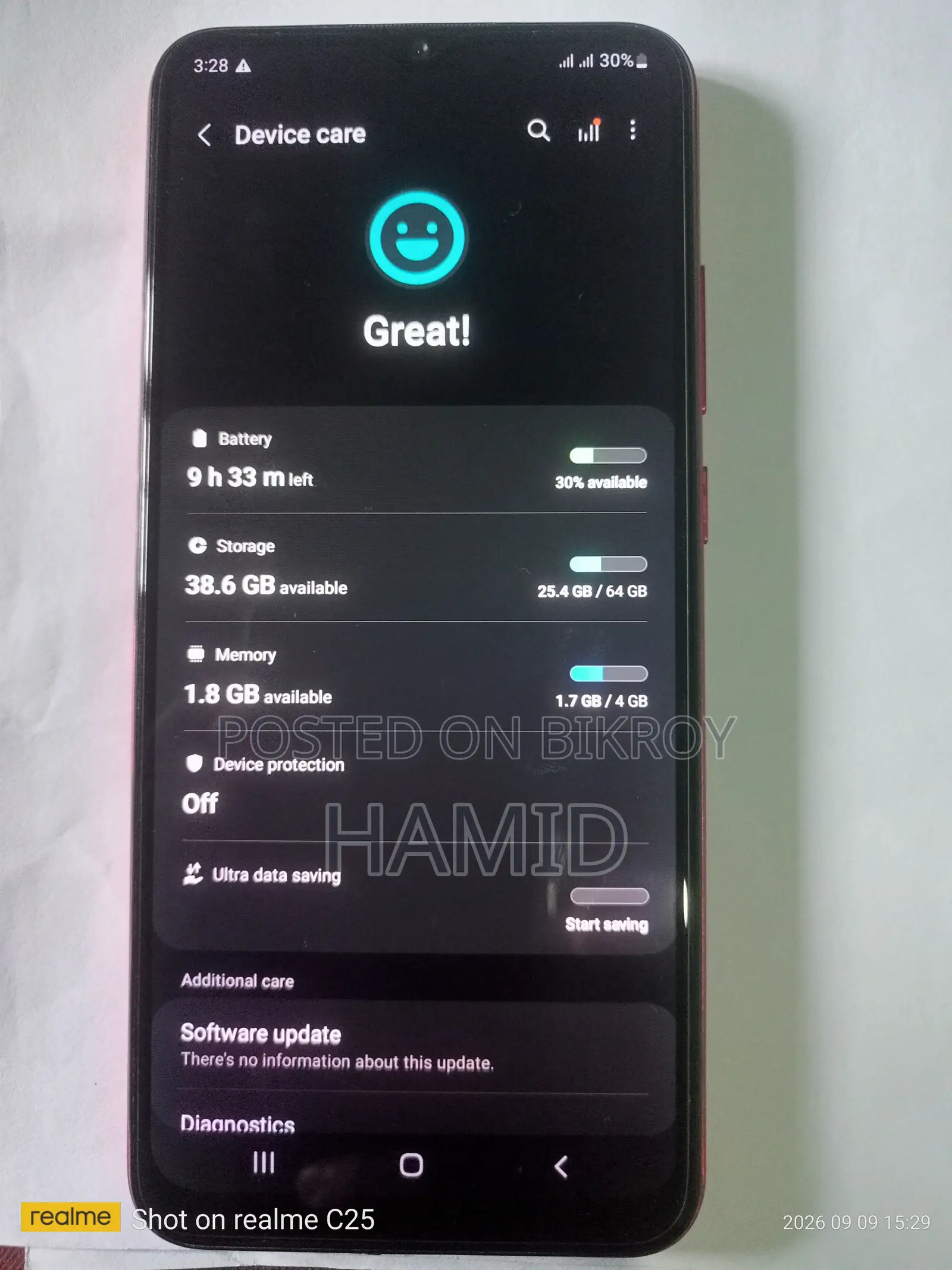 Samsung Galaxy M02s 64 GB Red