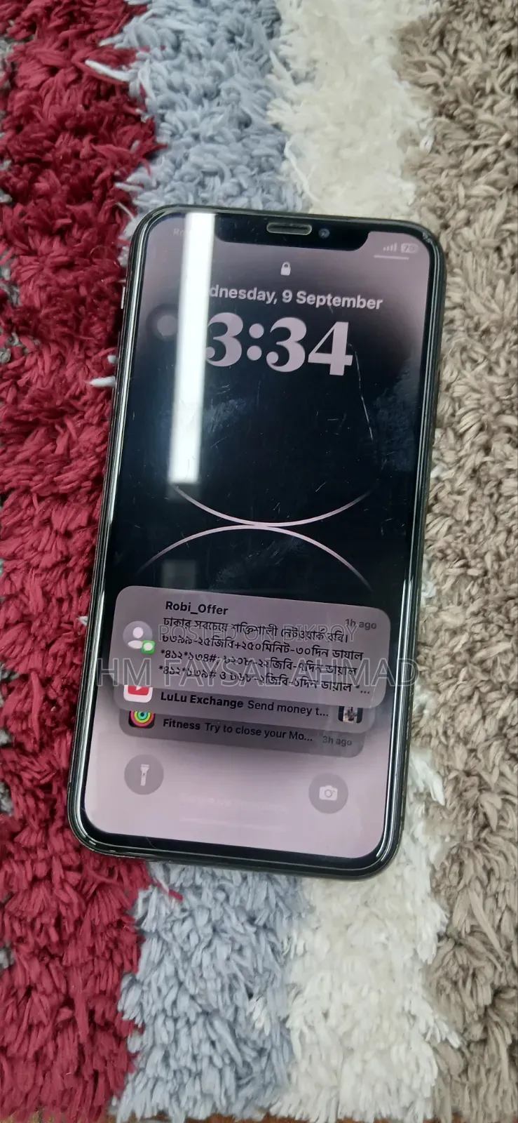 Apple iPhone X 64 GB Black