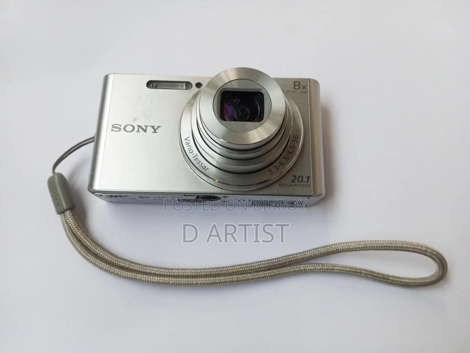 Sony DSC-W830 Digital Silver Camera 8x