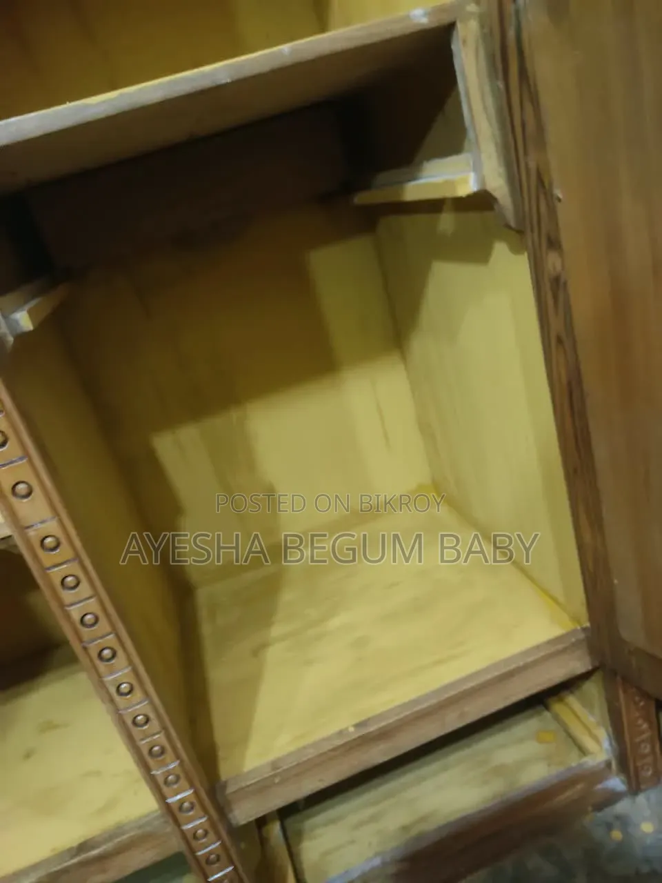 3 Part Teak Wood Wardrobe