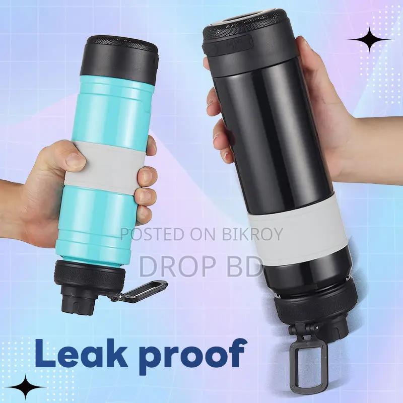 2 in 1 Water Cup Wireless Speaker – 550ml