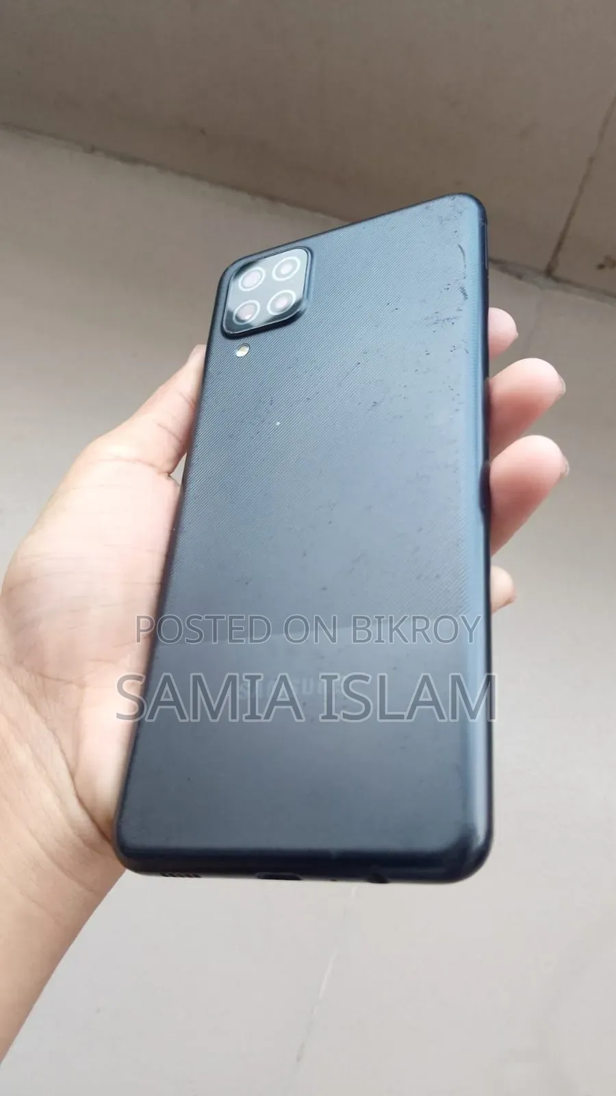 স্যামসাং গ্যালাক্সি এ১২ ৬৪ জিবি ব্ল্যাক
