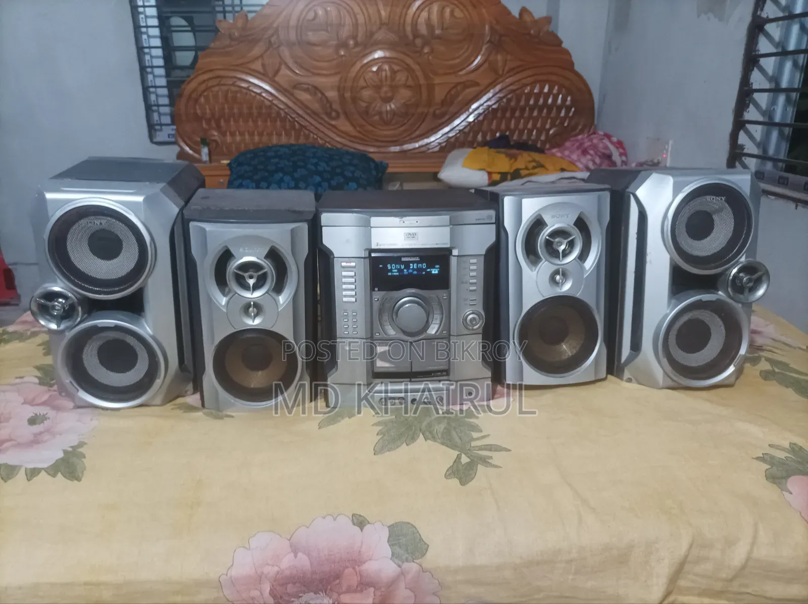 No sound display available speaker is ok Sony MHC RV 60