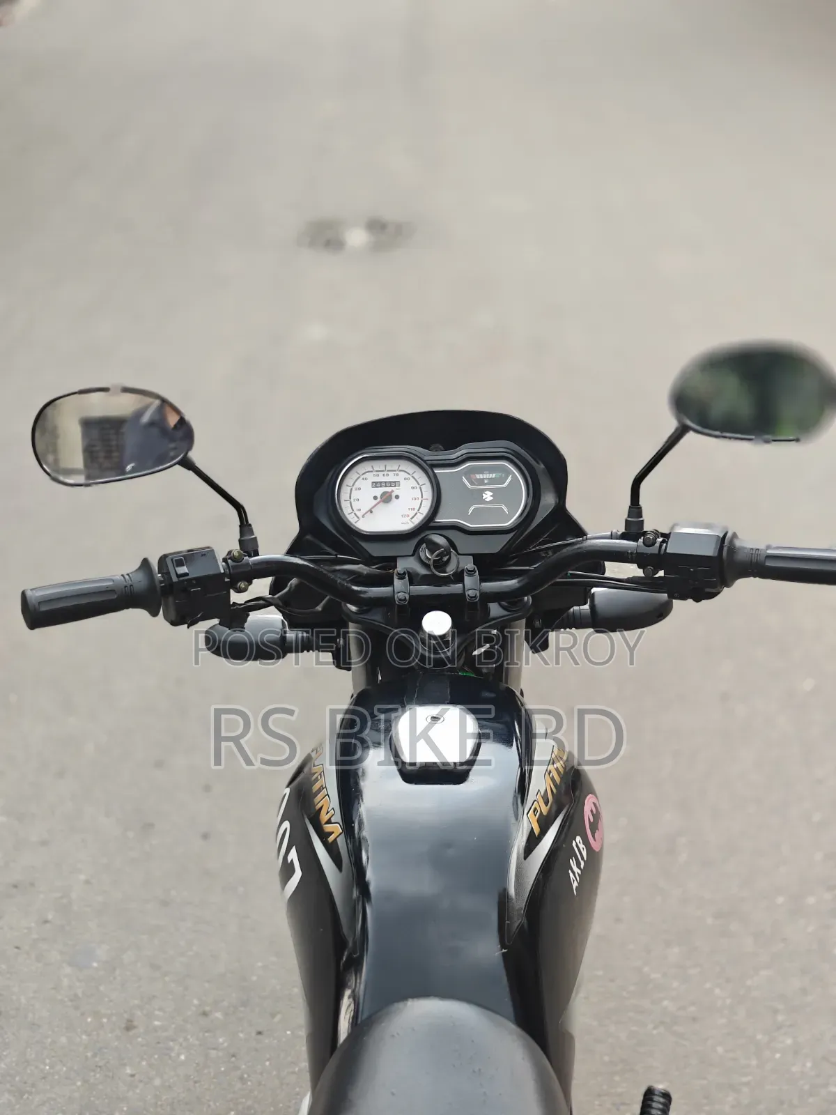 Bajaj Platina 100 2019 Black