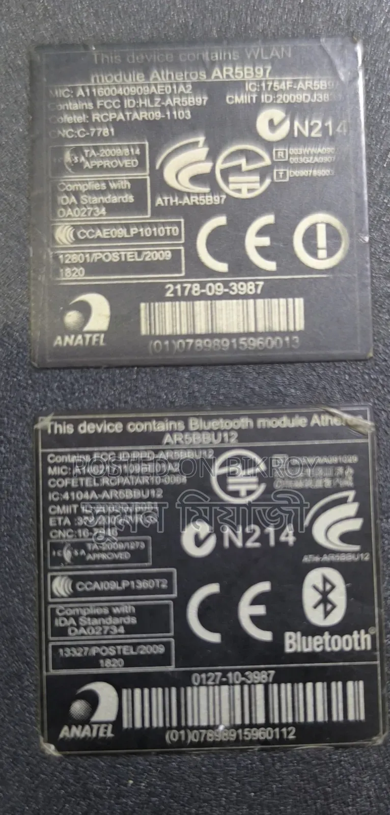 Laptop Acer Aspire 5740 4GB Intel Pentium HDD+SSD 128GB