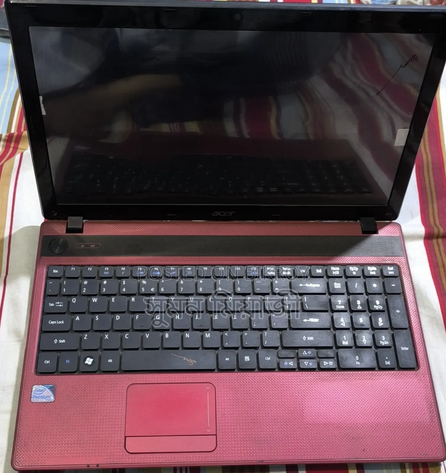 Laptop Acer Aspire 5740 4GB Intel Pentium HDD+SSD 128GB