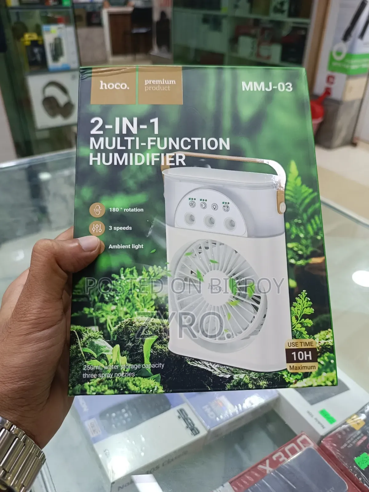 Hoco 2 in 1 Multi Function Humidifier