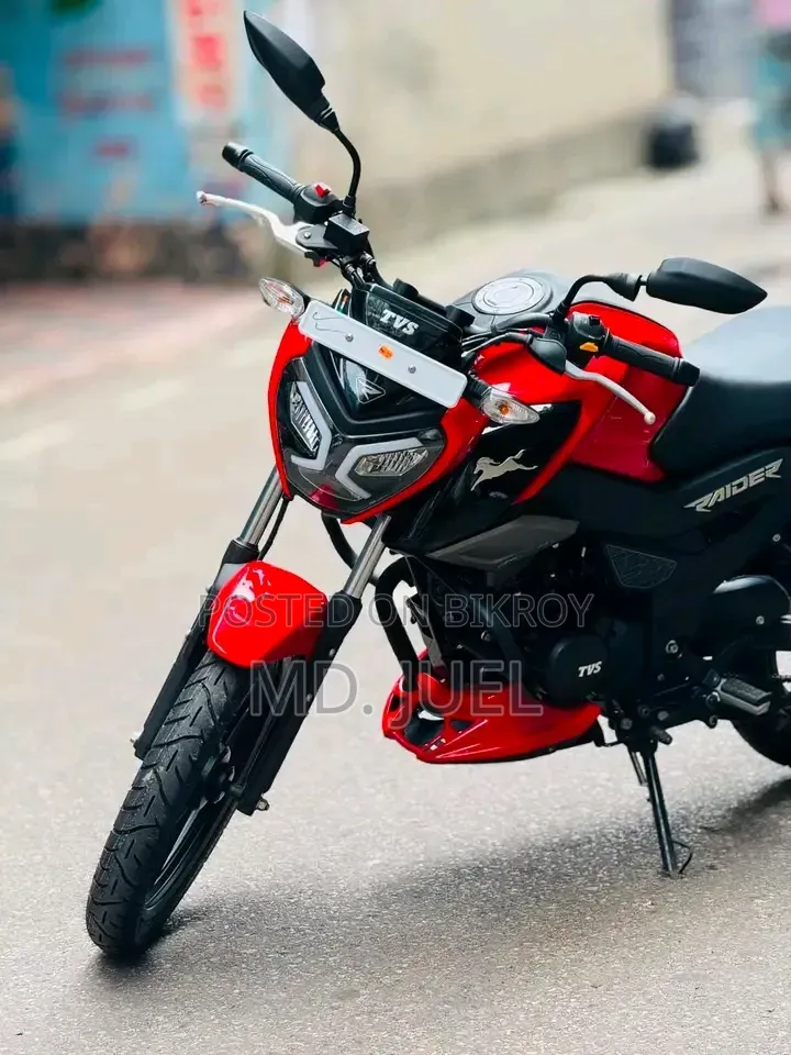 TVS Raider 125 2022 Red