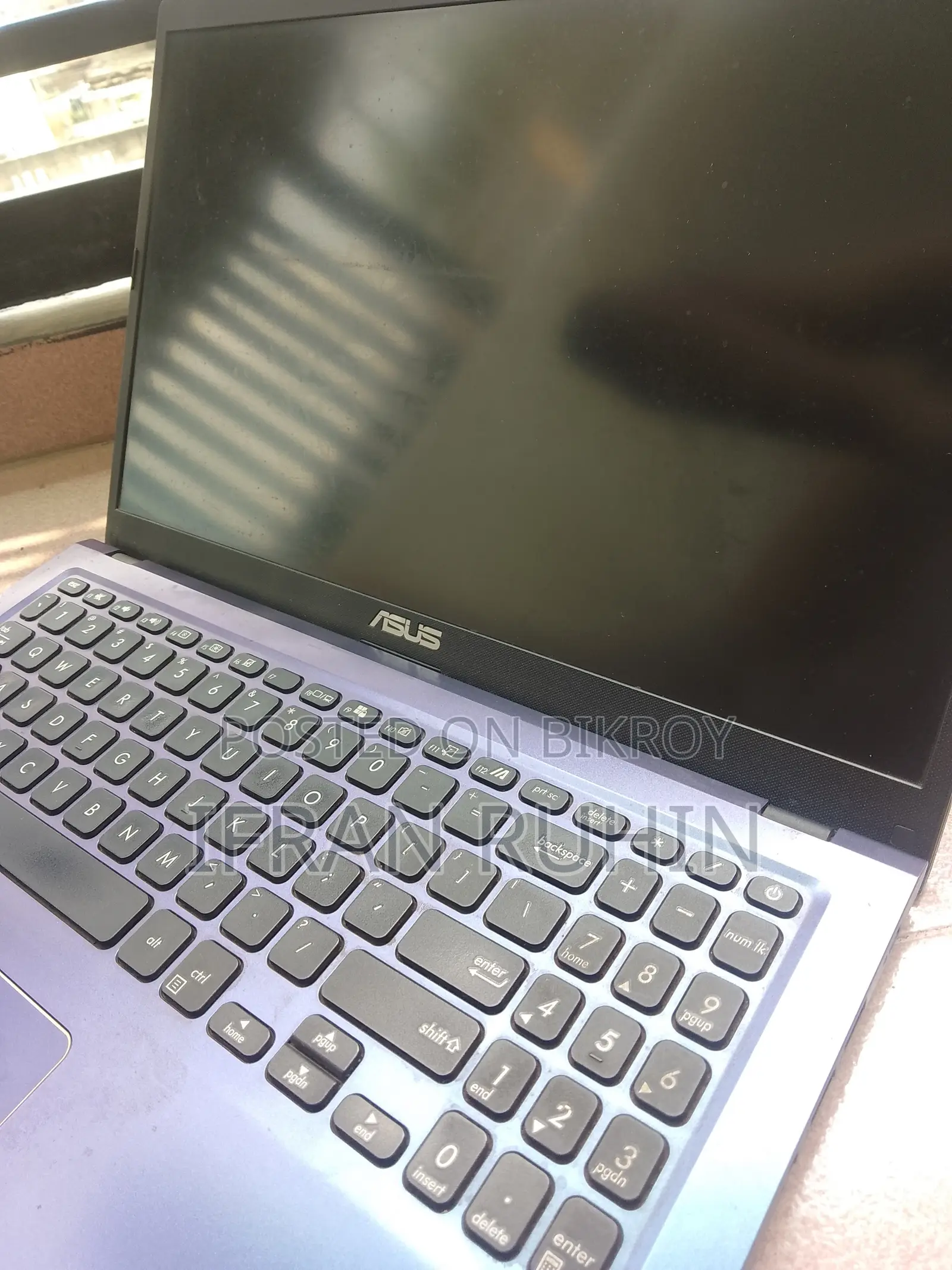 ল্যাপটপ ASUS Vivobook 15 12GB ইন্টেল কোর I5 HDD+SSD 1T