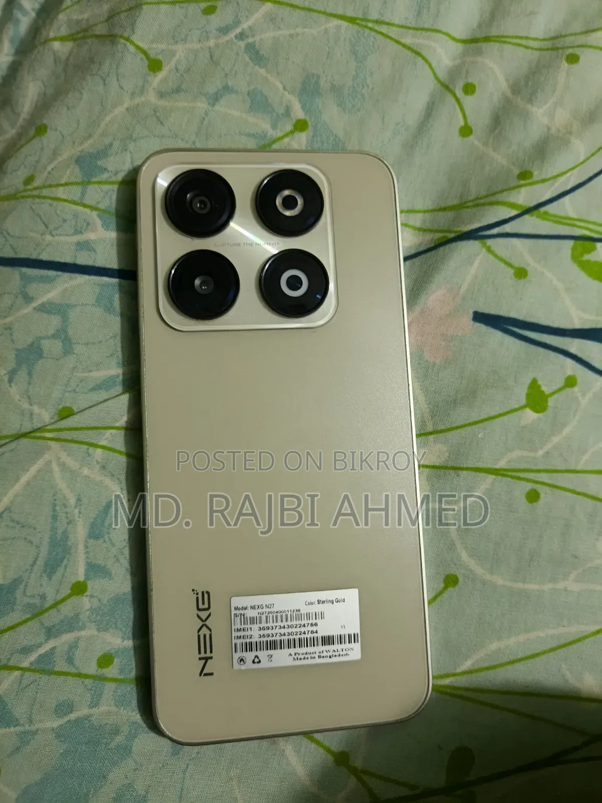 Walton NEXG N27 128 GB Gold
