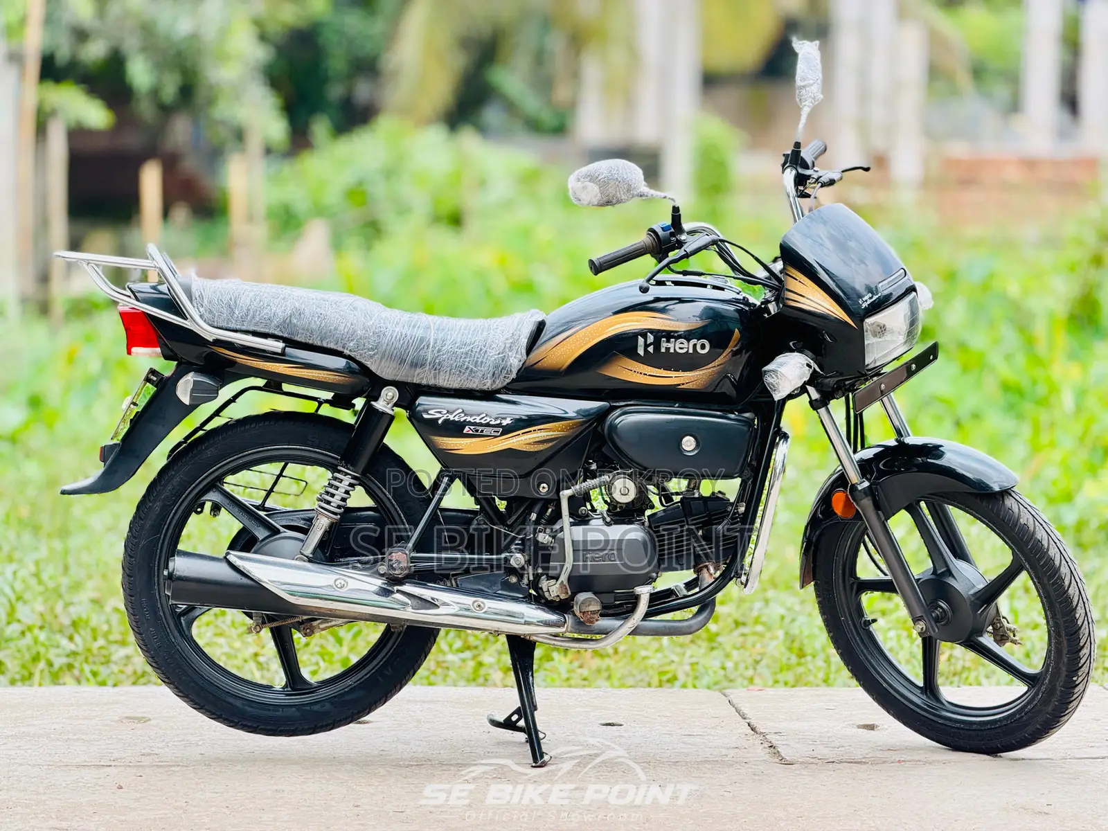 Hero Splendor Plus 2024 Black