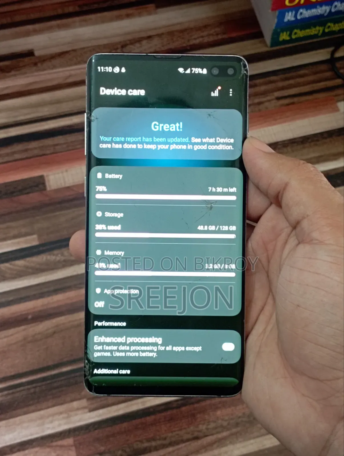 Samsung Galaxy S10 Plus 128 GB White
