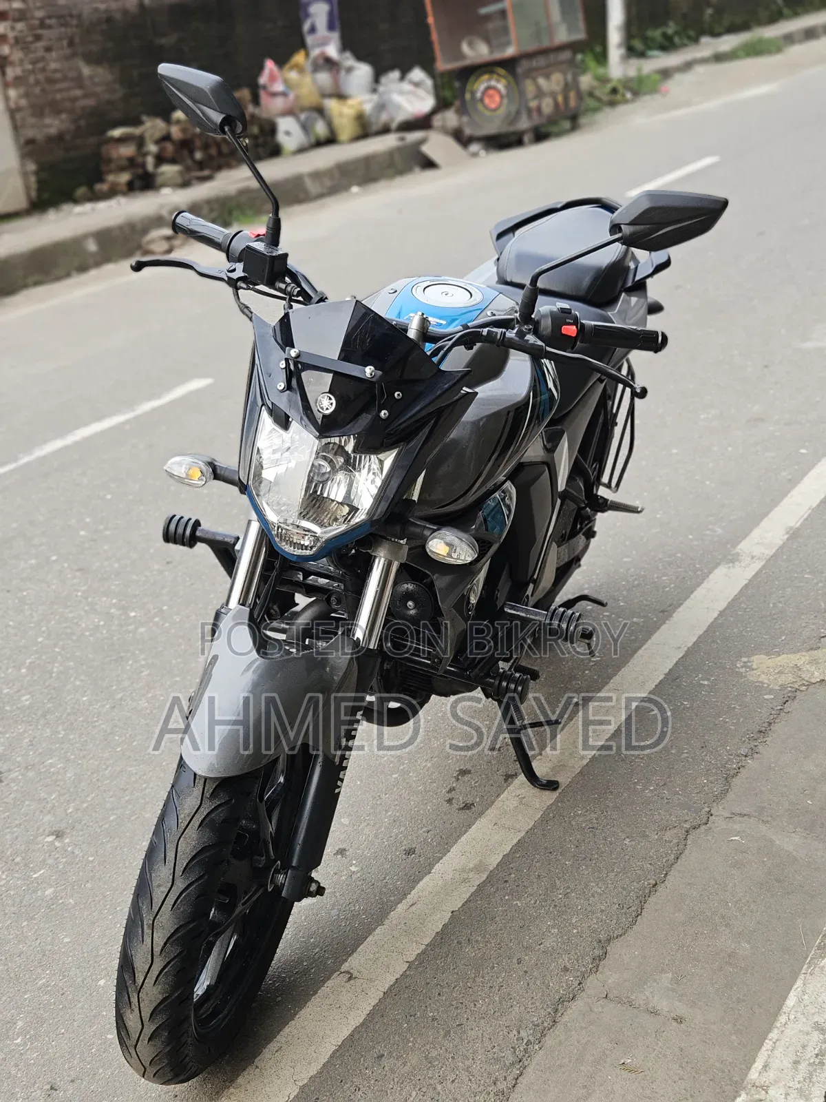 Yamaha FZS V2 2025 Gray