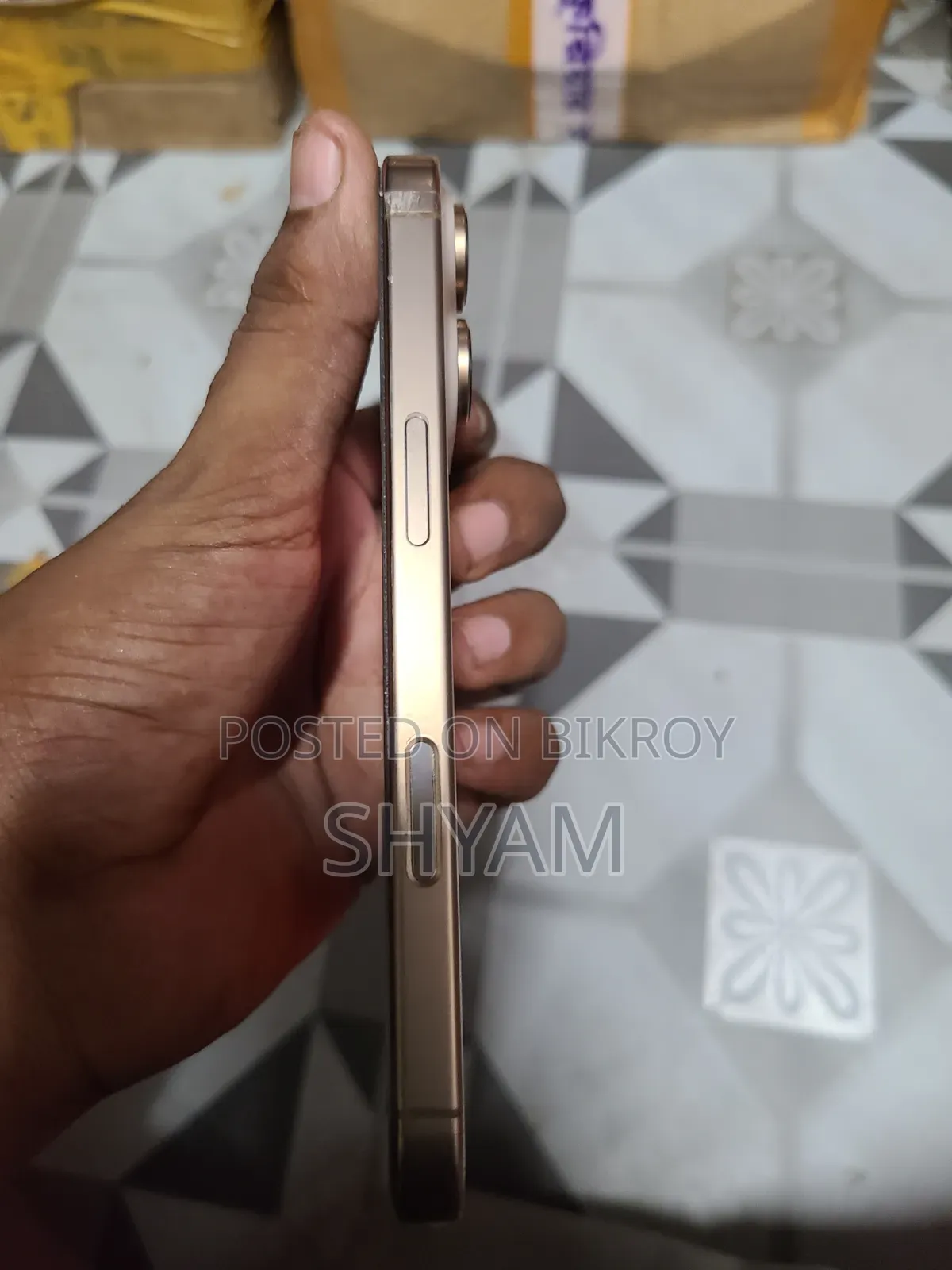 অ্যাপল আইফোন ১৬ প্রো ১২৮ জিবি রোজ গোল্ড