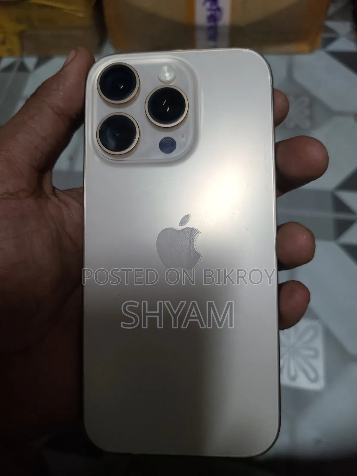 অ্যাপল আইফোন ১৬ প্রো ১২৮ জিবি রোজ গোল্ড