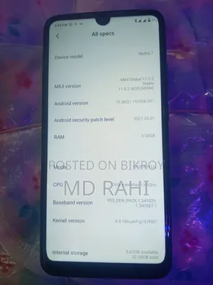 Xiaomi Redmi 7 32 GB Blue