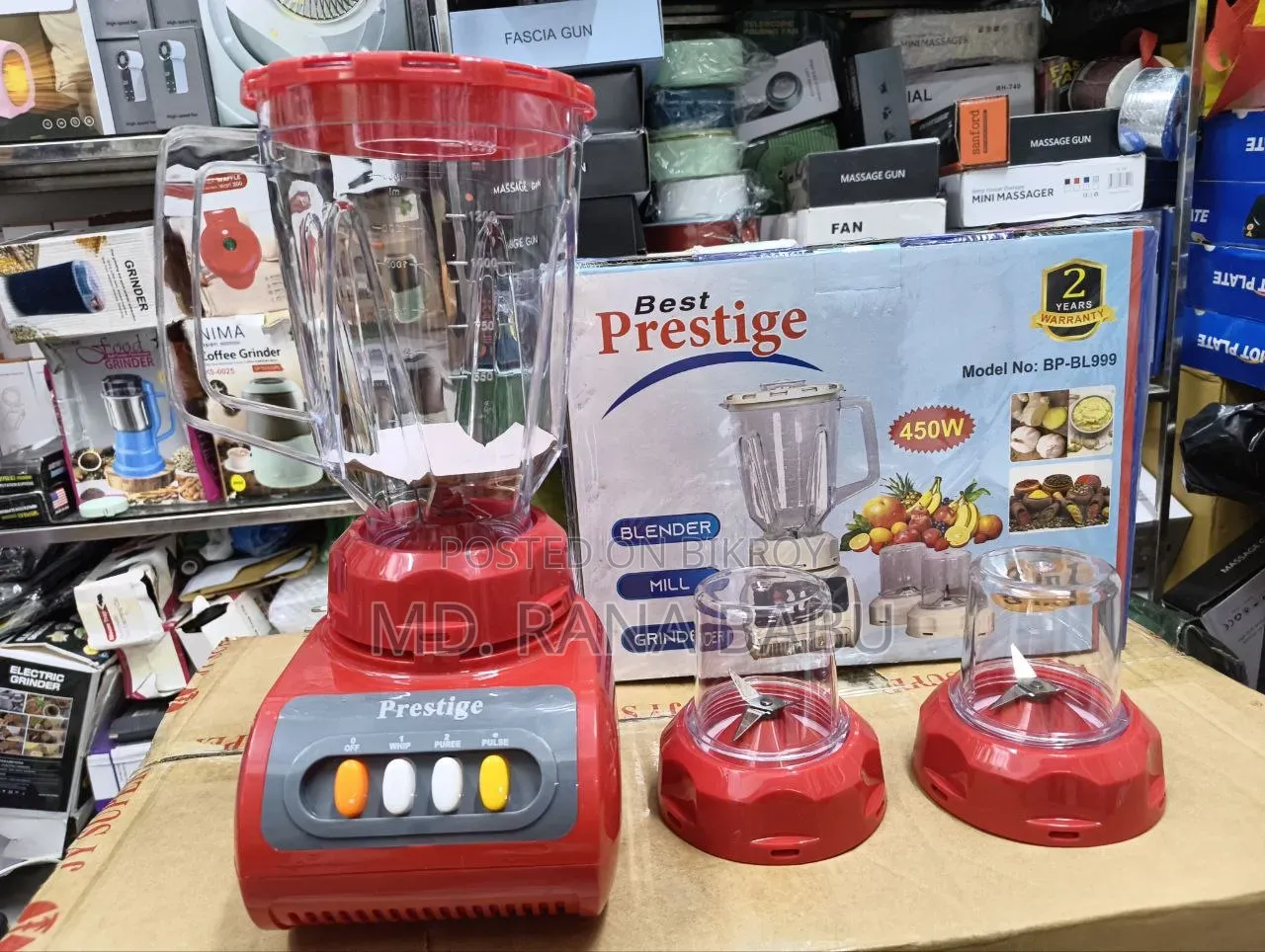 Prestige 3 in 1 Electric Blender (Dhgtfnh)