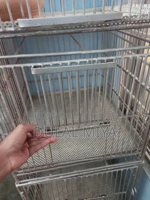 4-Compartment Rod-Made Iron Cage for Sale