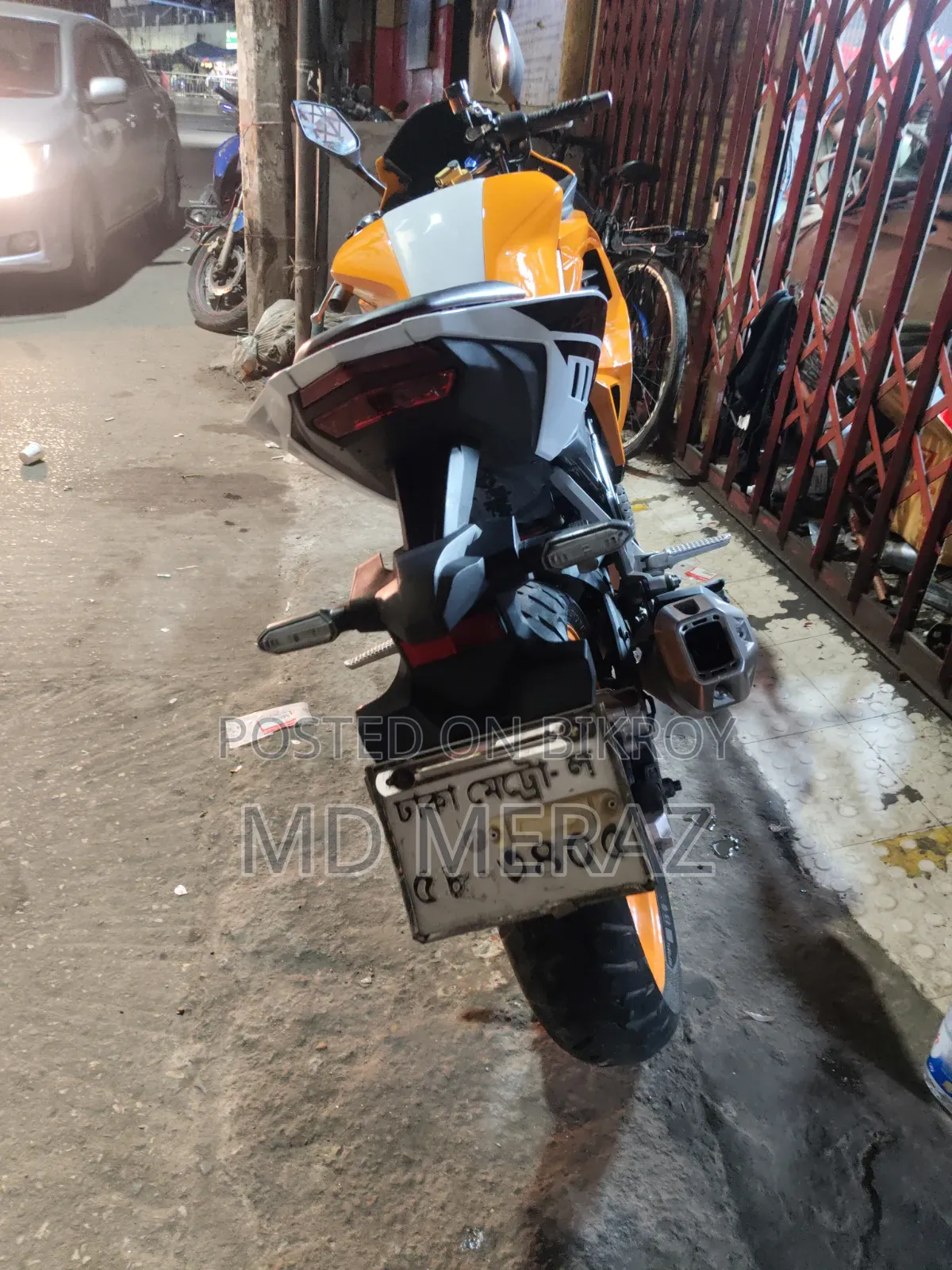 Honda 2022 Orange