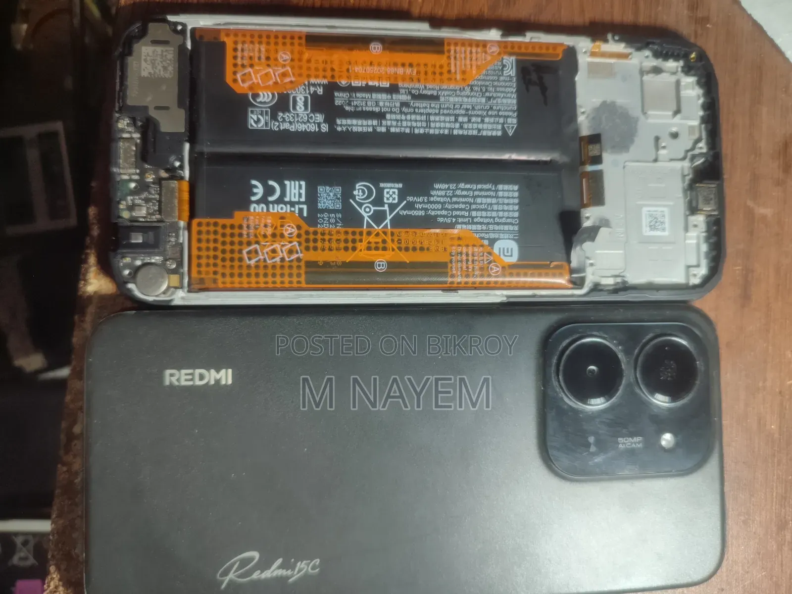 Xiaomi Redmi 15C 128 GB Black