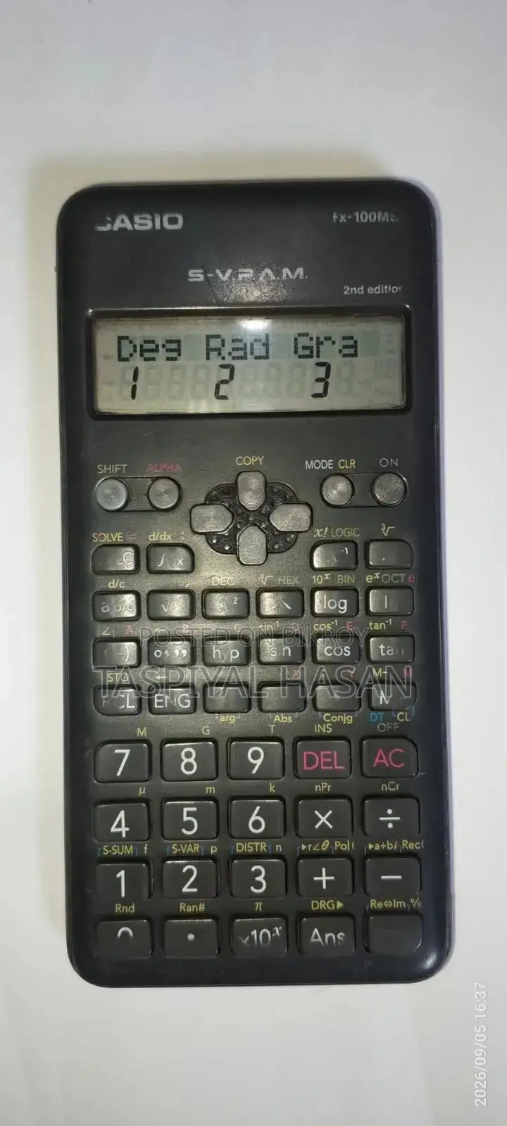 Casio Fx-100ms 2nd Edition Scientific Calculator